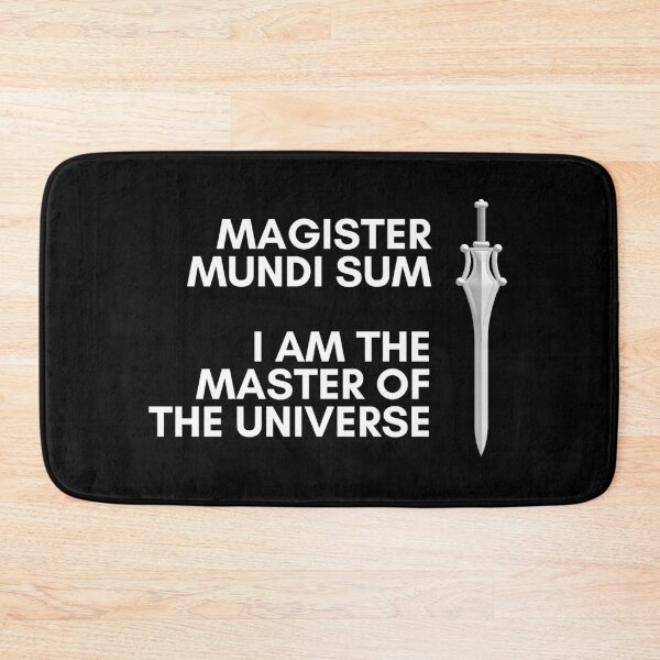 Item preview, Magister Mundi Sum - I Am The Master of The Universe designed and sold by Jajamon.