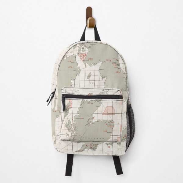 Item preview, Vintage English Channel Naval Minefields Map (1918) designed and sold by BravuraMedia.