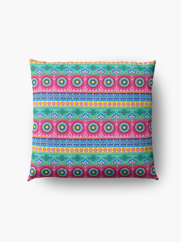 Alternate view of Truck art Floor Pillow