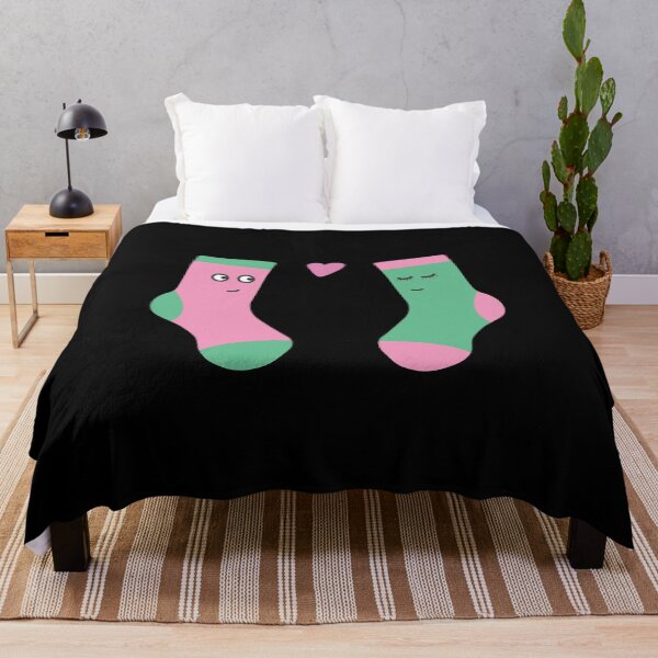 Item preview, couple of cute socks in love gift idea valentine day designed and sold by Catcrea.