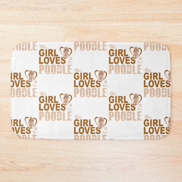 Item preview, This girl loves her Poodle! Especially for Poodle Lovers! designed and sold by rs-designs.