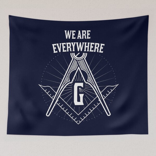 Item preview,  Freemason Logo Masonic Lodge 2B1 Ask1 Square & Compass Mason Symbol designed and sold by TopTeeShop.