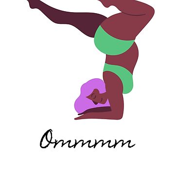 YOGA Woman Sticker by Martina-Ludewig