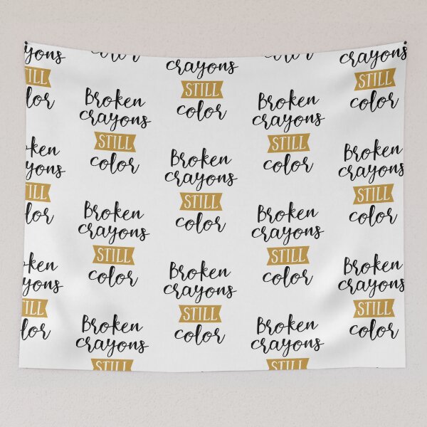 Item preview, broken crayons still color shirt designed and sold by mashaallah1993.