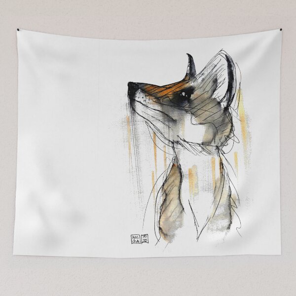 Item preview, Sketchy Fox designed and sold by schnikkoletta.