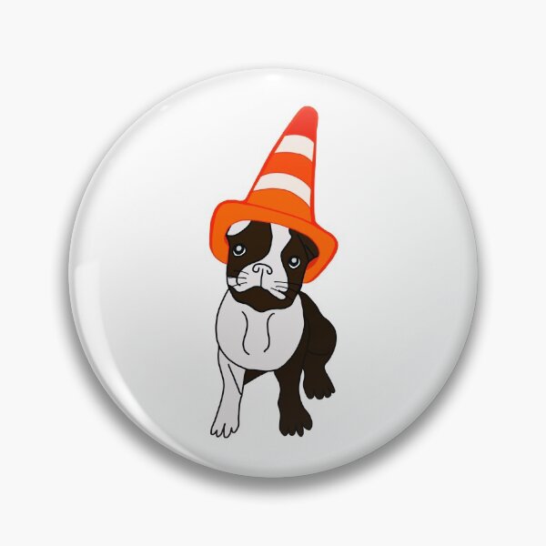 Item preview, Terrier with a Cone designed and sold by aleja18.