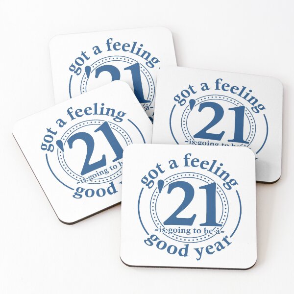 Item preview, Got a feeling '21 is going to be a good year designed and sold by deancoledesign.