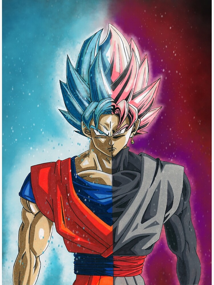 Goku/Goku Black drawing