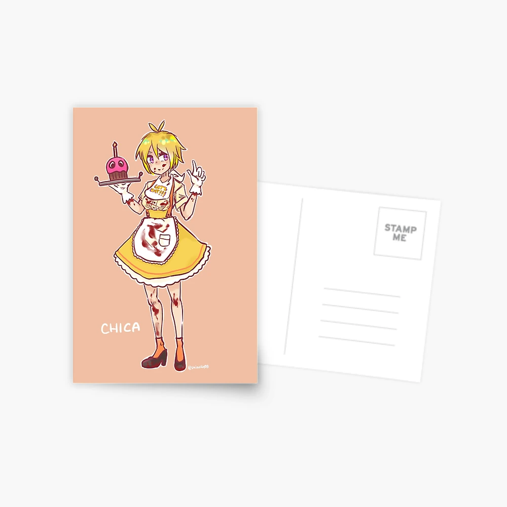 FNAF - Chica Metal Print for Sale by SaiNeko08