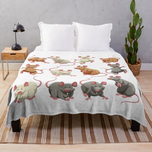 Item preview, Cartoon Rats Pattern designed and sold by markstones.
