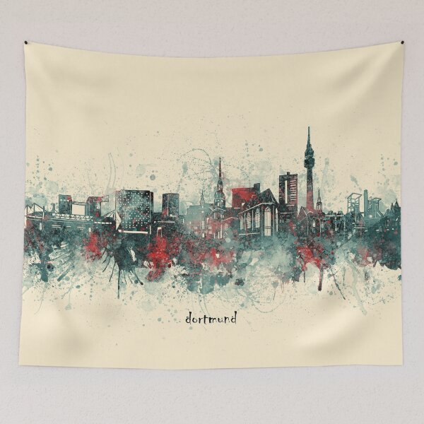 Item preview, dortmund skyline designed and sold by BekimART2.
