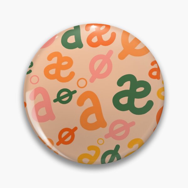 Item preview, å æ ø Norwegian Special Characters designed and sold by Mackenzie Todd.