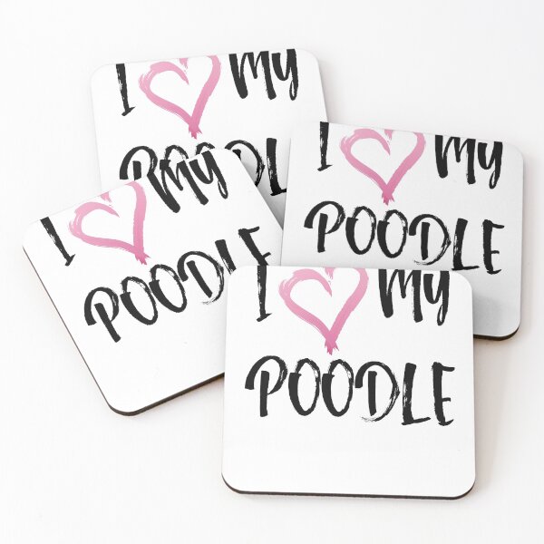 Item preview, I heart my Poodle! Especially for Poodle Lovers! designed and sold by rs-designs.