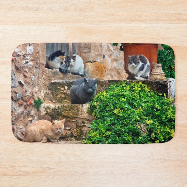 Item preview, Siesta time for the cats of Monemvassia designed and sold by Hercules Milas.
