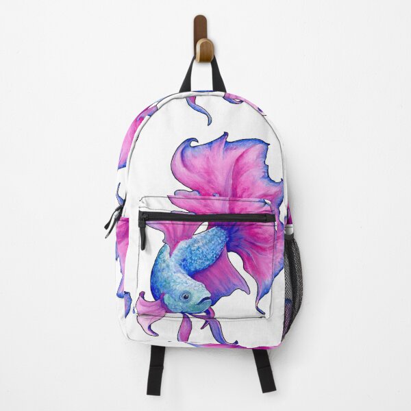 Item preview, Betta Fish Happiness designed and sold by MaryPaintsArt.