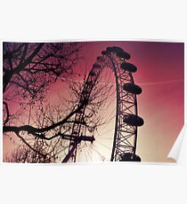 London Eye, London, UK Poster
