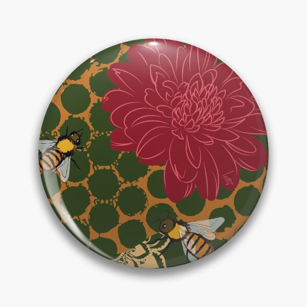 Item preview, Green Buddha Bees designed and sold by mollyneons.