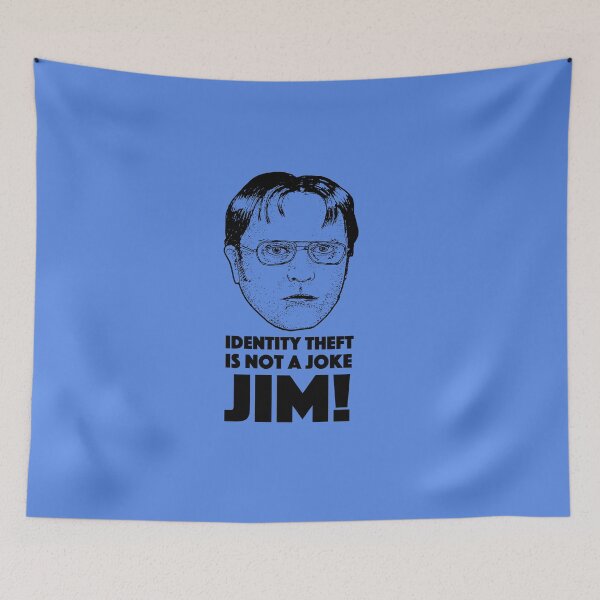 Item preview, Identity theft is not a joke Jim! designed and sold by MielOntwerpt.