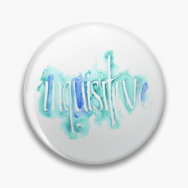 Item preview, Inquisitive Watercolor designed and sold by The Raven's Landing.