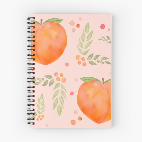 Item preview, Lovely peach pattern designed and sold by PinkShinyArt.