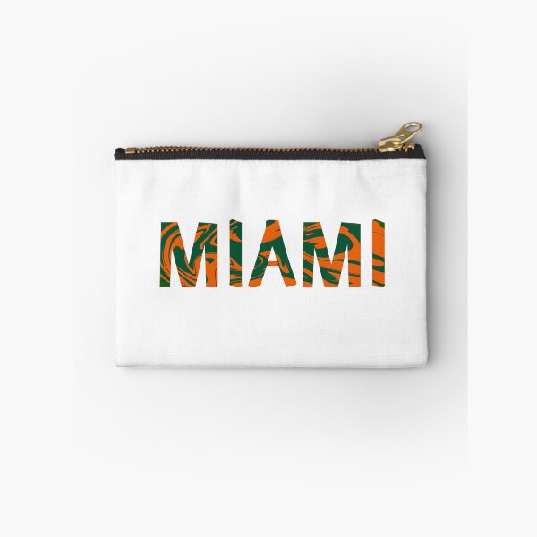 Item preview, Marbled Miami Orange Green designed and sold by CanesGirl.