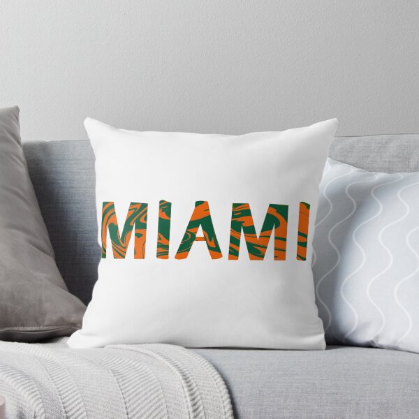 Item preview, Marbled Miami Orange Green designed and sold by CanesGirl.