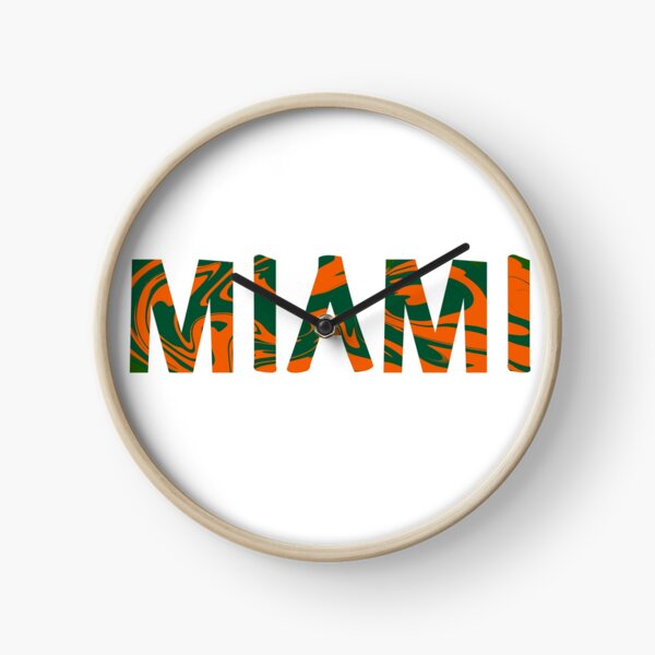 Item preview, Marbled Miami Orange Green designed and sold by CanesGirl.