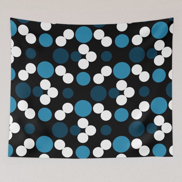 Item preview, Circle pattern - Blueish designed and sold by MarloesBongers.