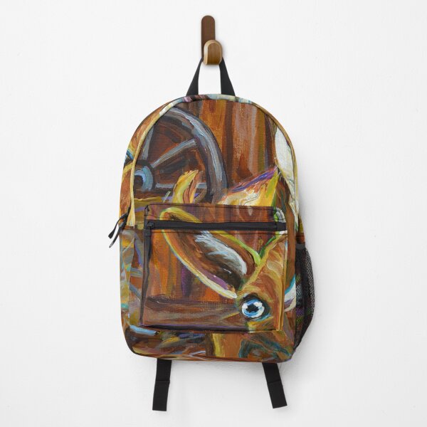 Item preview, Golden Goat in Barn by Robert Phelps designed and sold by RobertPhelpsArt.