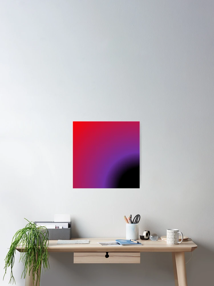 Thumbnail 2 of 3, Poster, Gradient planet designed and sold by powerpointer.