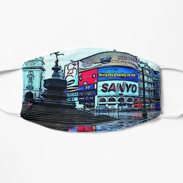 Picadilly Circus Flat Mask