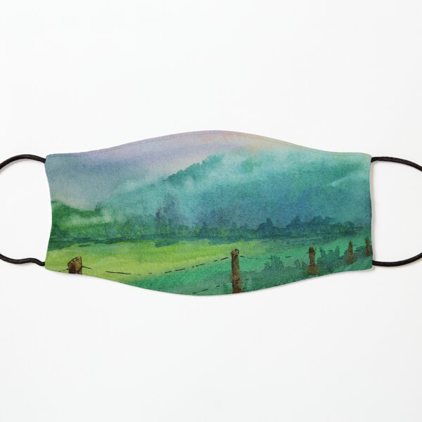 Appalachian Valley: Cades Cove TN Kids Mask