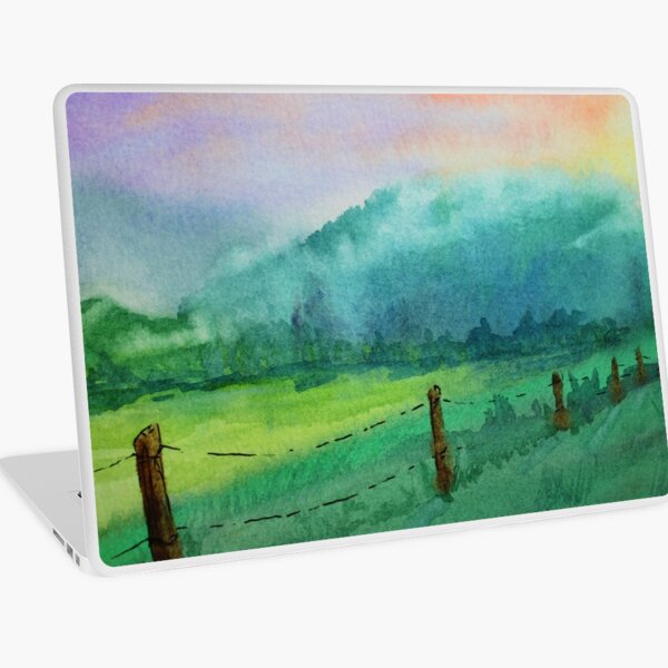 Appalachian Valley: Cades Cove TN Laptop Skin