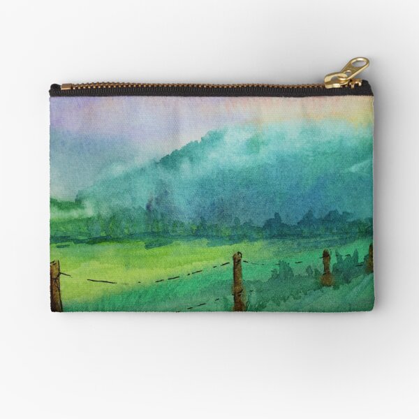 Appalachian Valley: Cades Cove TN Zipper Pouch