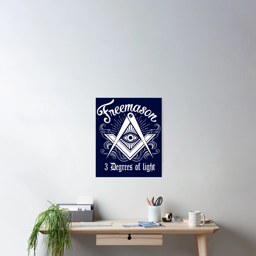 Freemason ステンドグラス Masonic Stained Glass - PDF . Counted Cross Stitch Pattern