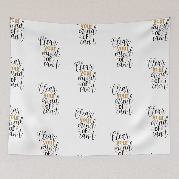 Item preview, clear your mind of can t shirt designed and sold by mashaallah1993.