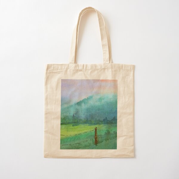Appalachian Valley: Cades Cove TN Cotton Tote Bag