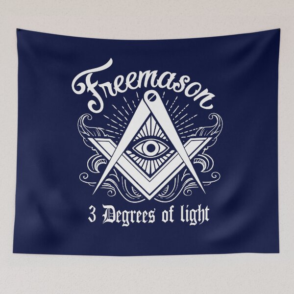 Item preview, Freemason Logo Masonic Lodge 2B1 Ask1 Square & Compass Mason Symbol designed and sold by TopTeeShop.