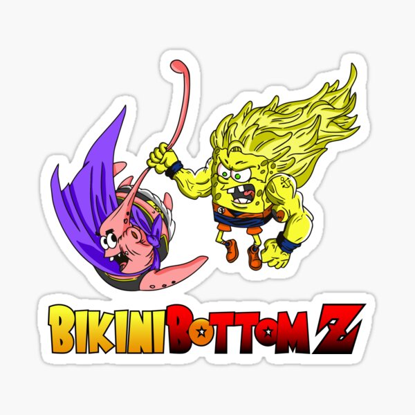 Bikini Bottom Z  Sticker