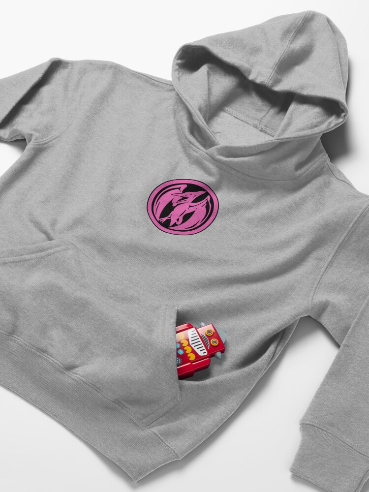 Alternate view of Pterodactyl Dinozord Coin Kids Pullover Hoodie
