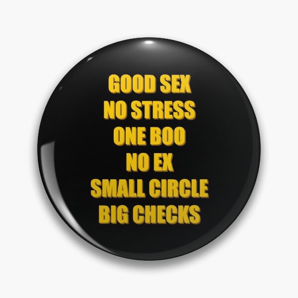 Item preview, Good Sex No Stress One Boo No Ex Small Circle Big Checks, On Back, Good Sex No Stress, Funny Trendy, Reddit designed and sold by Urlan.