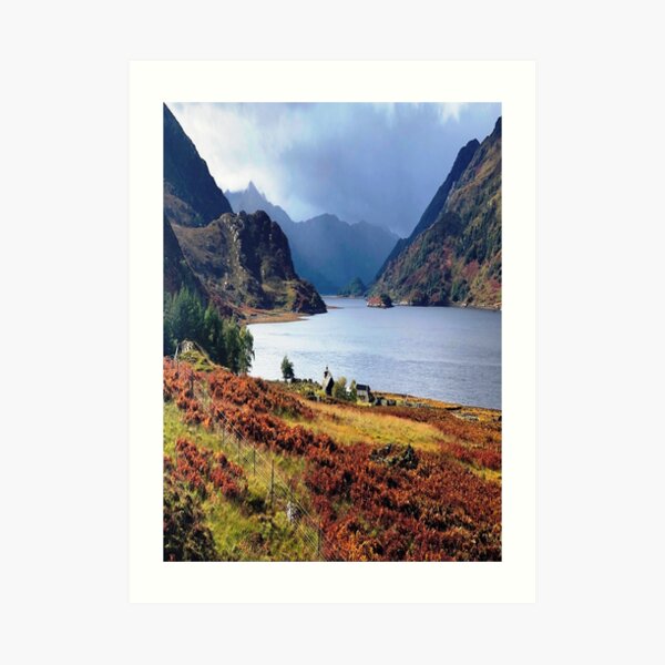Sea Loch Hourn Glenelg Knoydart Art Print