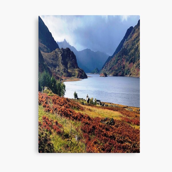 Sea Loch Hourn Glenelg Knoydart Canvas Print