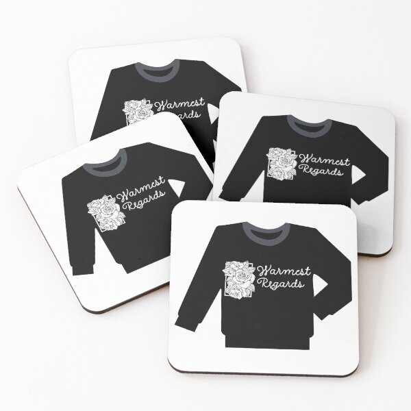 David rose sweater..warmest regards Coasters (Set of 4)