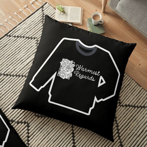 David rose sweater..warmest regards Floor Pillow