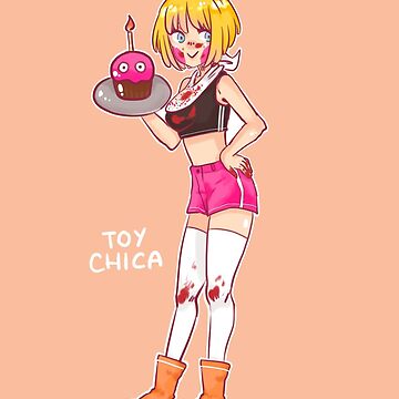 FNAF - Chica Metal Print for Sale by SaiNeko08