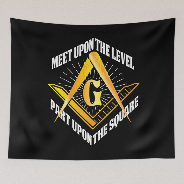 Item preview, Freemason Logo Masonic Lodge 2B1 Ask1 Square & Compass Mason Symbol designed and sold by TopTeeShop.