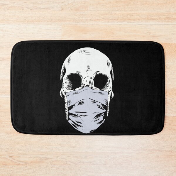Item preview, Skull Wearing Mask designed and sold by blacksnowcomics.