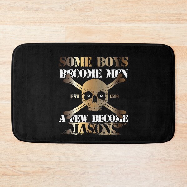 Item preview, Freemason Logo Masonic Lodge 2B1 Ask1 Square & Compass Mason Skull Symbol designed and sold by TopTeeShop.