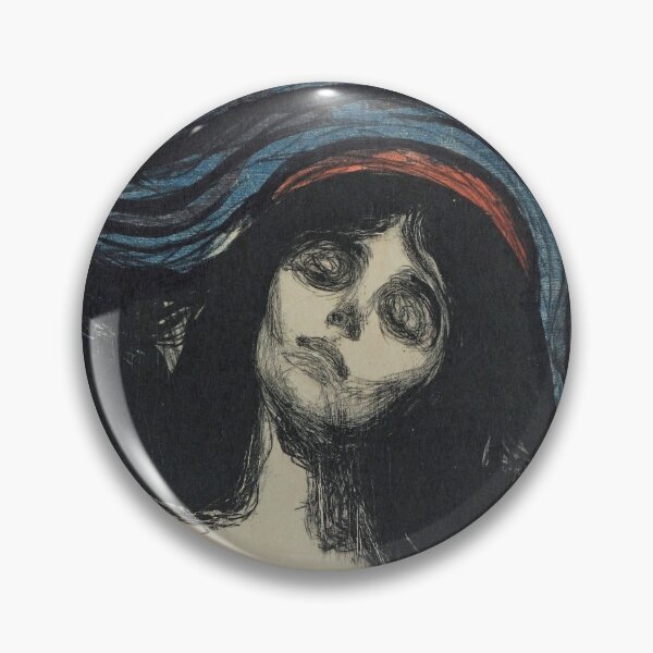 Item preview, Edvard Munch - Madonna (woodcut) [1895-1902] designed and sold by Vintage Designs +.